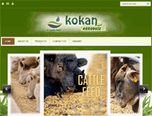 Tablet Screenshot of kokanagrobuzz.com